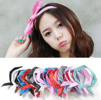Serre t&ecirc;te headband foulard &agrave; nouer